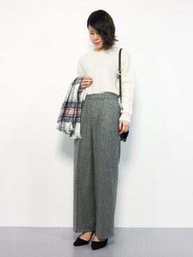 natsumiさん（レディース・160cm）の冬コーディネート