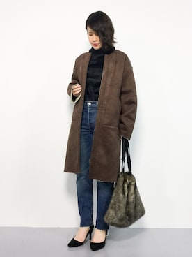 natsumiさん(レディース・160cm)の冬コーディネート