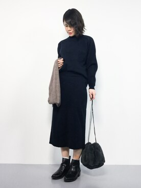natsumiさん（レディース・160cm）の冬コーディネート
