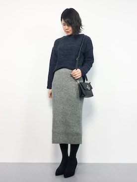 natsumiさん（レディース・160cm）の冬コーディネート