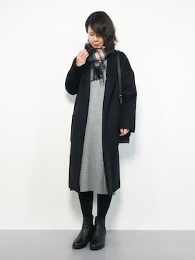 natsumiさん（レディース・160cm）の冬コーディネート