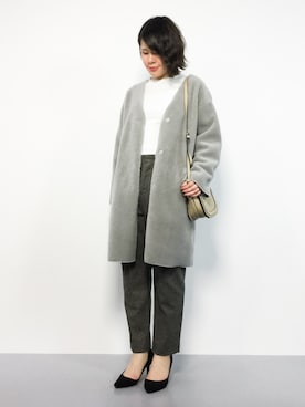 natsumiさん（レディース・160cm）の冬コーディネート