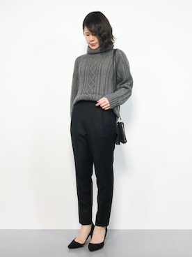 natsumiさん（レディース・160cm）の冬コーディネート