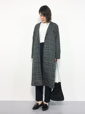 natsumiさん（レディース・160cm）の冬コーディネート