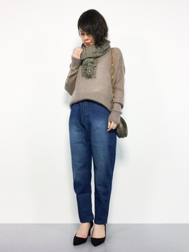 natsumiさん（レディース・160cm）の冬コーディネート