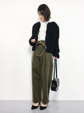 natsumiさん（レディース・160cm）の冬コーディネート