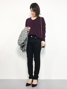 natsumiさん（レディース・160cm）の冬コーディネート