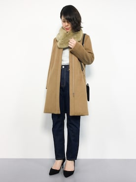 natsumiさん（レディース・160cm）の冬コーディネート