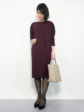 natsumiさん（レディース・160cm）の冬コーディネート