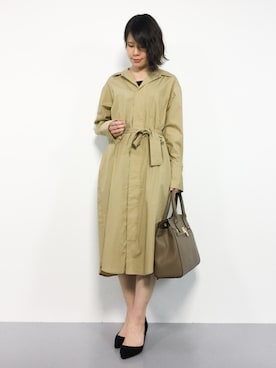 natsumiさんの「【再入荷】フロントキーハンドバッグ【PLAIN CLOTHING】」を使ったコーディネート