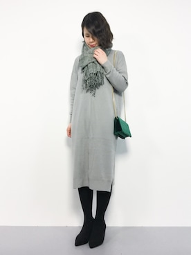 natsumiさん（レディース・160cm）の冬コーディネート