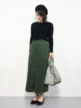 natsumiさん（レディース・160cm）の冬コーディネート