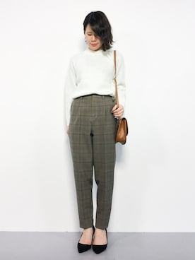 natsumiさん（レディース・160cm）の冬コーディネート