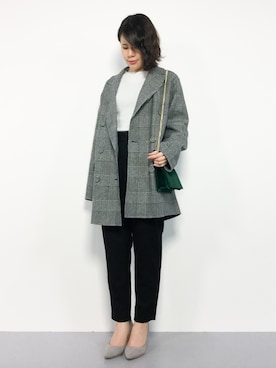 natsumiさん（レディース・160cm）の冬コーディネート