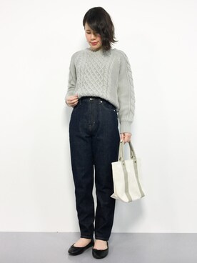 natsumiさん（レディース・160cm）の冬コーディネート