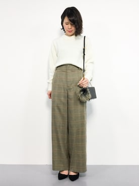 natsumiさん（レディース・160cm）の冬コーディネート