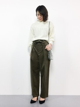 natsumiさん（レディース・160cm）の冬コーディネート