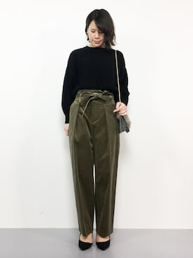 natsumiさん（レディース・160cm）の冬コーディネート