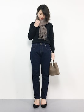 natsumiさん（レディース・160cm）の冬コーディネート