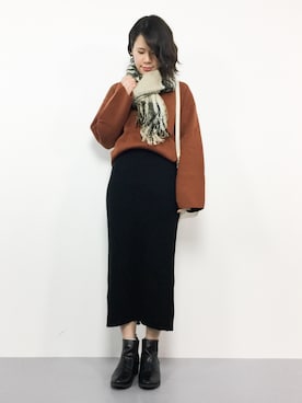 natsumiさん（レディース・160cm）の冬コーディネート