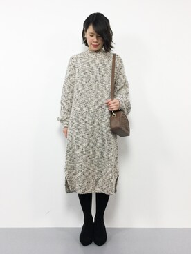 natsumiさん（レディース・160cm）の冬コーディネート