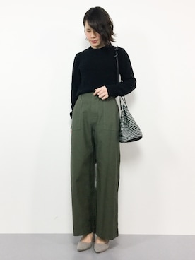 natsumiさん（レディース・160cm）の冬コーディネート