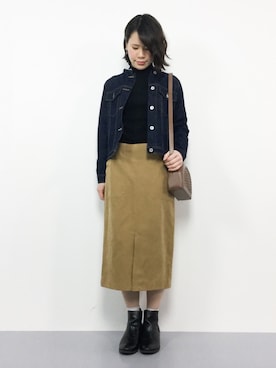 natsumiさん（レディース・160cm）の冬コーディネート