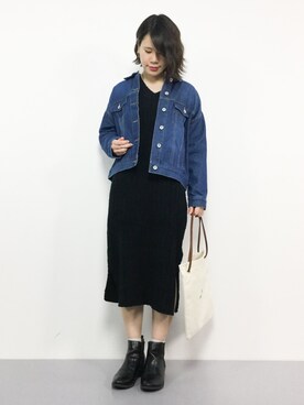 「Luz Llena（ラズレナ）のアイテム」を使った、natsumiさん（レディース・160cm）の冬コーディネート