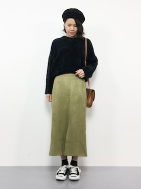 natsumiさん（レディース・160cm）の冬コーディネート