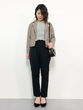 natsumiさん（レディース・160cm）の冬コーディネート