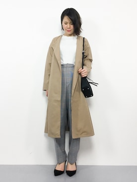 natsumiさん（レディース・160cm）の冬コーディネート