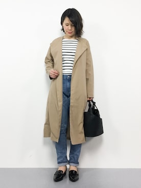 natsumiさん（レディース・160cm）の春コーディネート