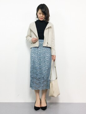 natsumiさん（レディース・160cm）の春コーディネート