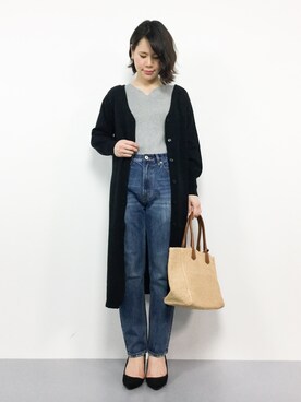 「HusHusH（ハッシュアッシュ）のアイテム」を使った、natsumiさん（レディース・160cm）の春コーディネート