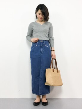 natsumiさん（レディース・160cm）の春コーディネート