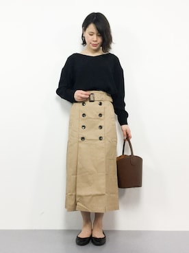 natsumiさん（レディース・160cm）の春コーディネート