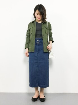 natsumiさんの「◆デニムスカート」を使ったコーディネート