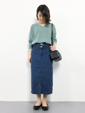 natsumiさんの「◆デニムスカート」を使ったコーディネート
