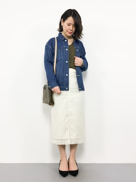 natsumiさん（レディース・160cm）の春コーディネート