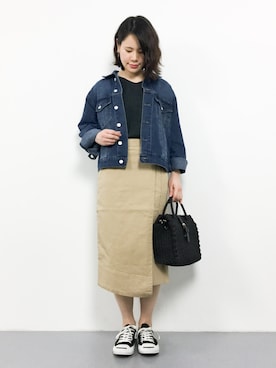 natsumiさん（レディース・160cm）の春コーディネート