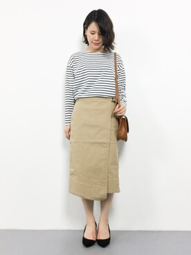 natsumiさん（レディース・160cm）の春コーディネート