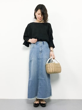 natsumiさん（レディース・160cm）の春コーディネート