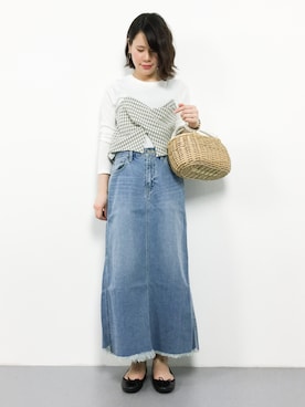 natsumiさん（レディース・160cm）の春コーディネート