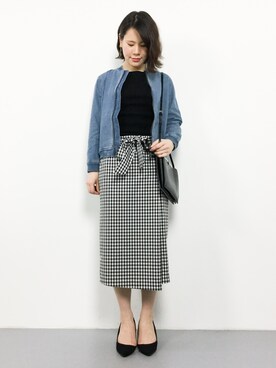 natsumiさん（レディース・160cm）の春コーディネート