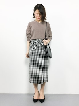 natsumiさん（レディース・160cm）の春コーディネート