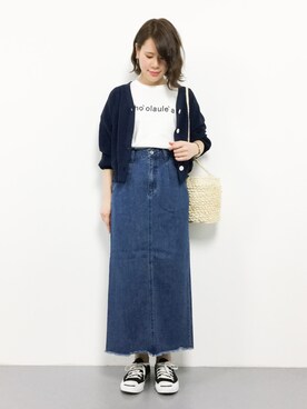 natsumiさん（レディース・160cm）の春コーディネート