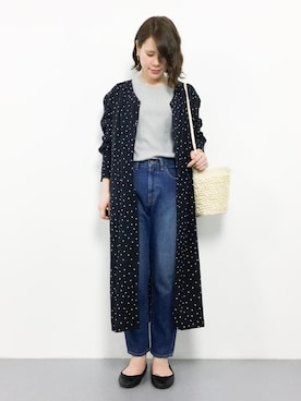 natsumiさん（レディース・160cm）の春コーディネート