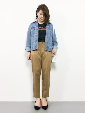 natsumiさん（レディース・160cm）の春コーディネート