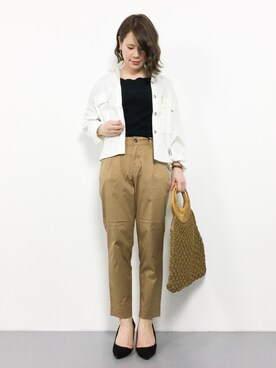 natsumiさん（レディース・160cm）の春コーディネート