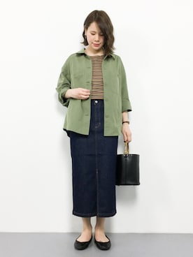 natsumiさん（レディース・160cm）の春コーディネート